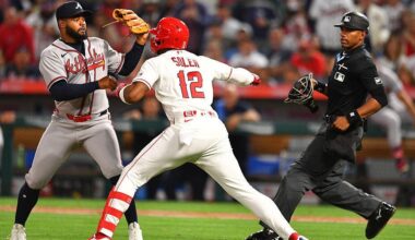 Braves-Angels brawl leads to suspensions for Soler, López, fines issued