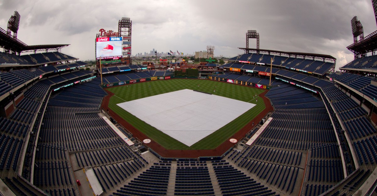 Giants vs. Phillies postponed as rain hits the east coast