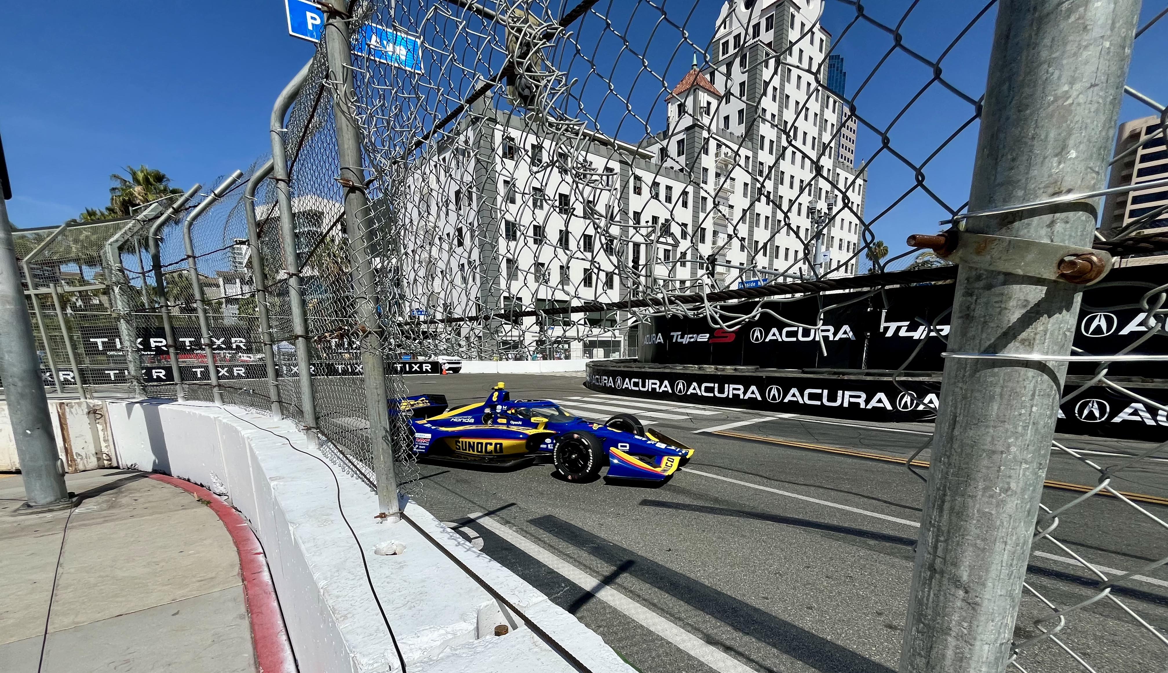 Scene from Saturday April 18, 2026 at the Grand Prix of Long Beach.