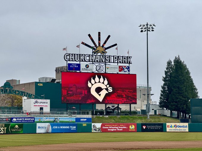 Opening Day for Fresno Grizzlies at Chukchansi Park