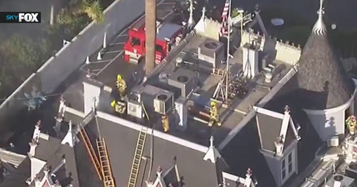 Fire damages world-famous Magic Castle in Hollywood