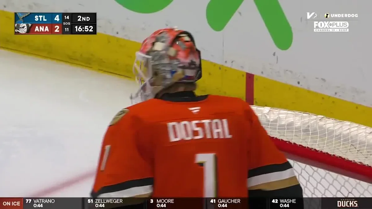 Pius Suter with a Goal vs. Anaheim Ducks