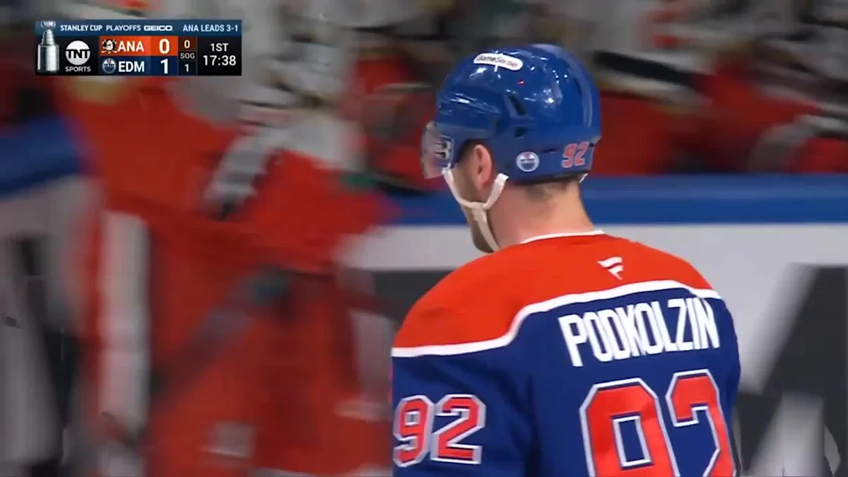 Vasily Podkolzin with a Goal vs. Anaheim Ducks