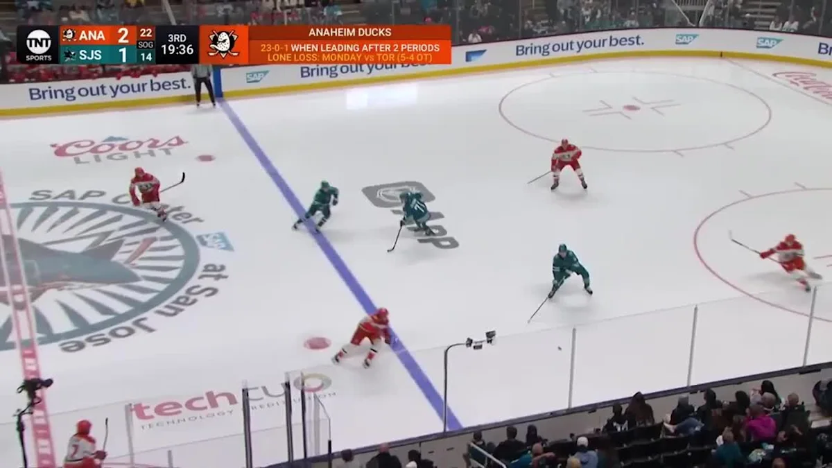 San Jose Sharks vs. Anaheim Ducks - Game Highlights