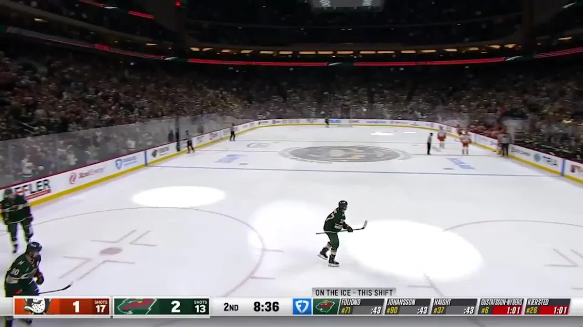 Hunter Haight with a Goal vs. Anaheim Ducks