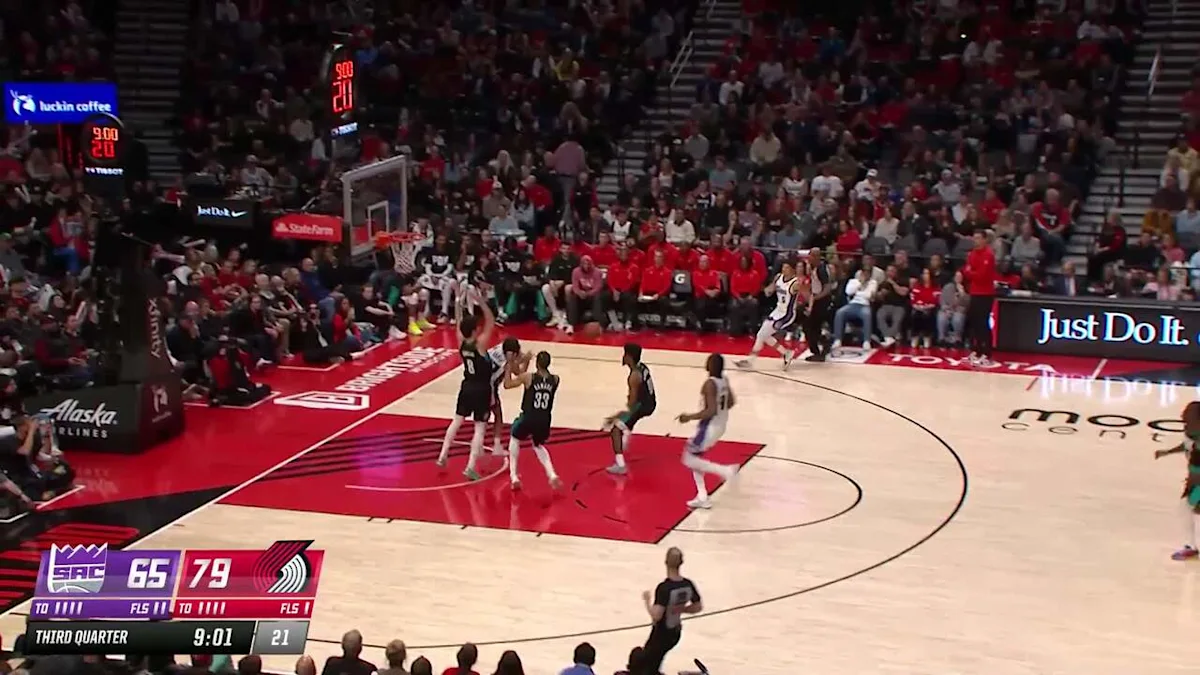 Portland Trail Blazers vs. Sacramento Kings - Game Highlights