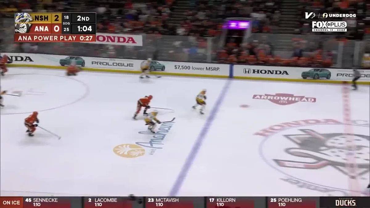 Anaheim Ducks vs. Nashville Predators - Game Highlights