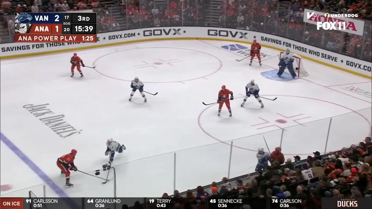 Anaheim Ducks vs. Vancouver Canucks - Game Highlights