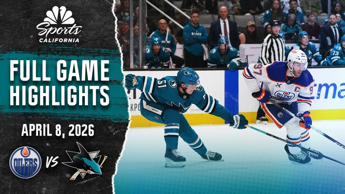 Sharks vs. Oilers highlights: San Jose falls short to Edmonton in 5-2 loss