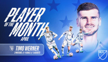 San Jose Earthquakes star Timo Werner named Player of the Month