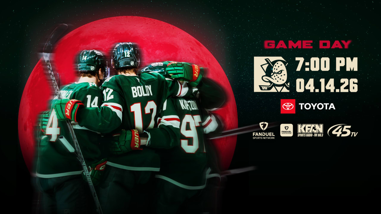 Game Preview: Wild vs. Ducks