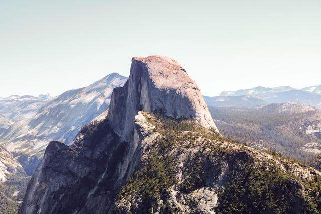 Yosemite rangers say they have found signs that bears are climbing Half Dome at the national park in California.