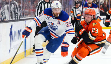 PROJECTED LINEUP: Oilers at Ducks (Game 3)