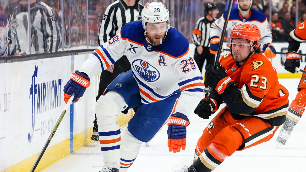 PROJECTED LINEUP: Oilers at Ducks (Game 3)