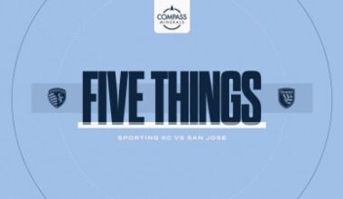 Five Things presented by Compass Minerals: Sporting set to host San Jose | April 11, 2026