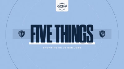 Five Things presented by Compass Minerals: Sporting set to host San Jose | April 11, 2026