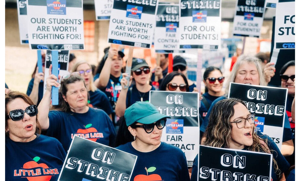 An Historic Strike in Southeast L.A. County Highlights Pressures Facing California Schools
