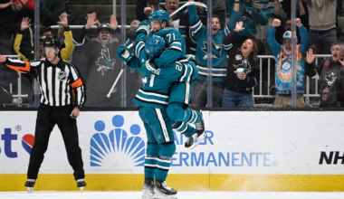 Macklin Celebrini stars again in Sharks’ dramatic win vs. Ducks – NBC Sports Bay Area & California