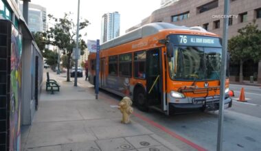Woman stabbed on Metro bus in downtown LA – NBC Los Angeles