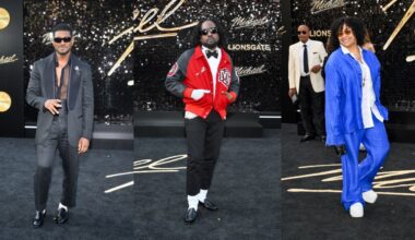 Usher, Wale, Raven-Symone at "Michael" movie premiere