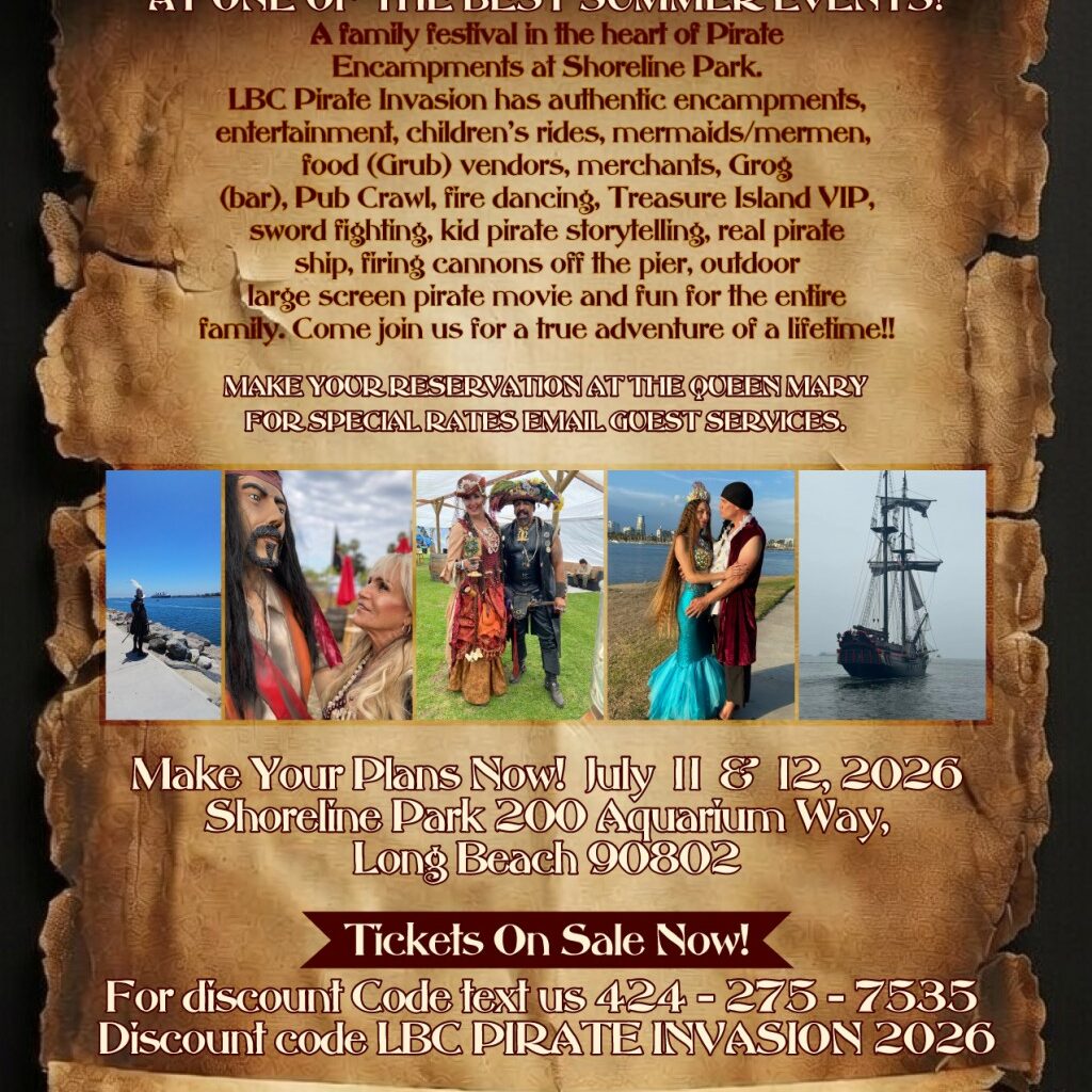 LBC Pirate Invasion is coming to Long Beach, California