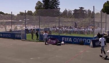 FIFA opens new pitch at Oakland middle school