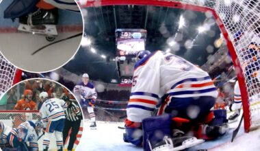 Ducks-Oilers NHL playoffs game ends in wild goal controversy