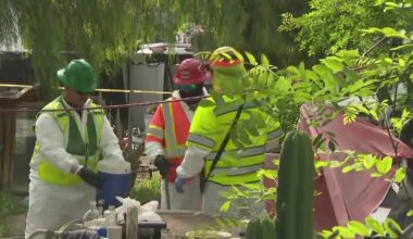 Clean up at North Hollywood nuisance property begins after years of neighbors' complaints