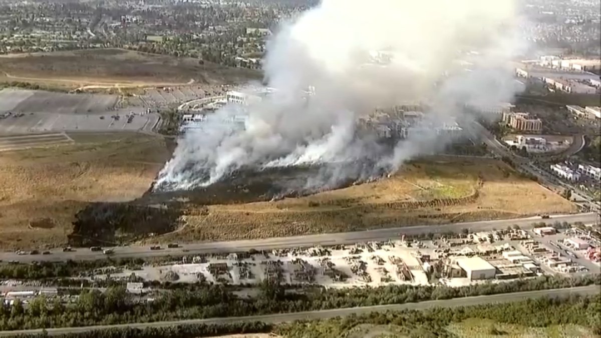 Brush fire sparks in Oceanside – NBC 7 San Diego