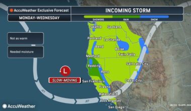 Storm to bring California more rain, thunder and Sierra Nevada snow