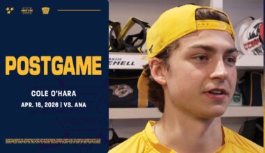 Postgame: Cole O’Hara | Nashville Predators