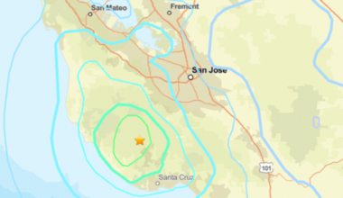 Earthquake jolts several sections of Santa Cruz County and Bay Area