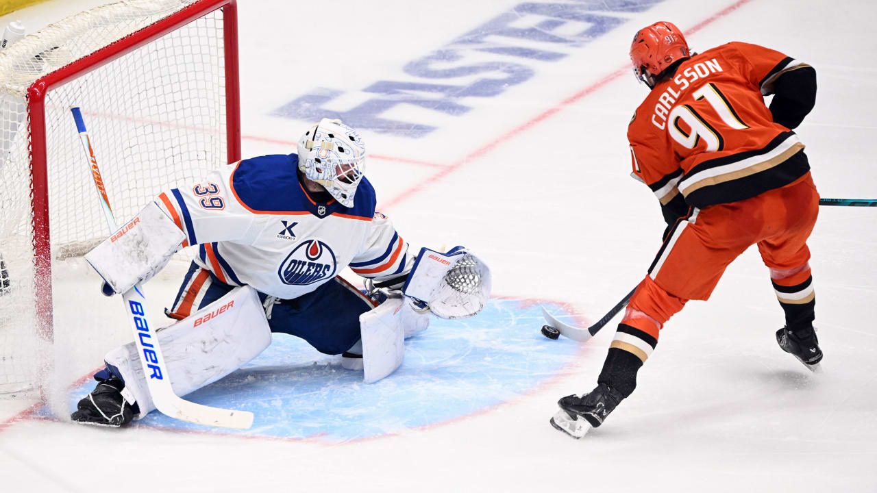 Ducks, Oilers trade chances in another run-and-gun game