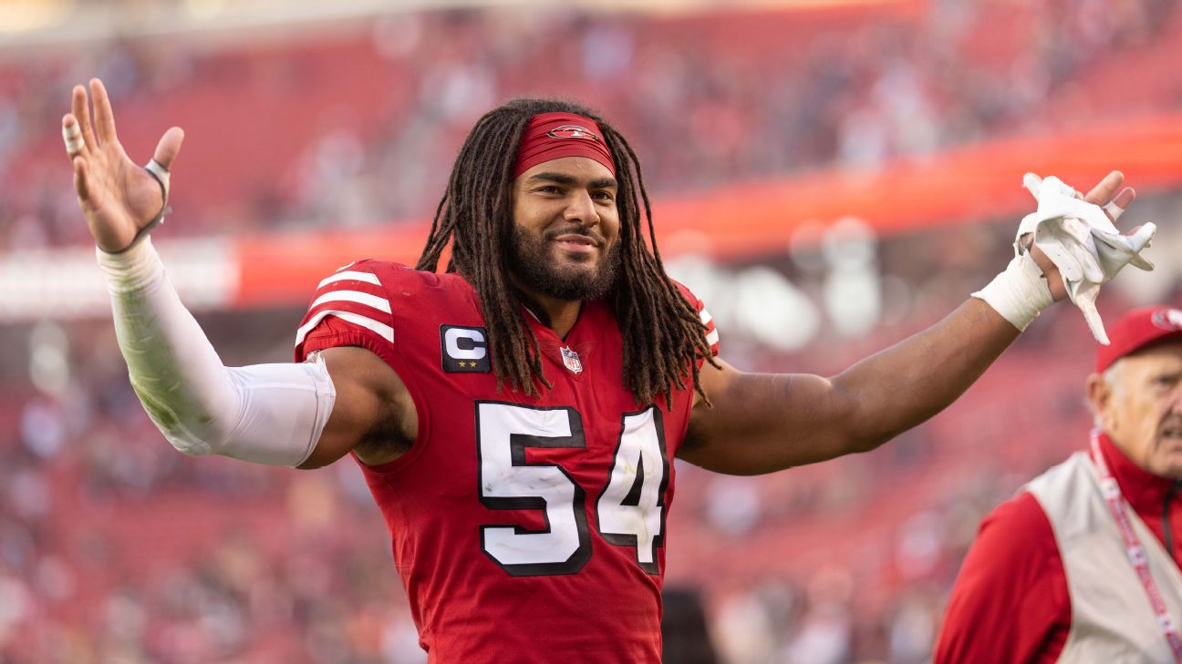 Niners' Fred Warner fully healthy after season-ending injury