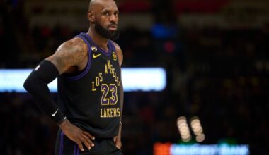 Lakers rule LeBron James out vs. Thunder with foot soreness