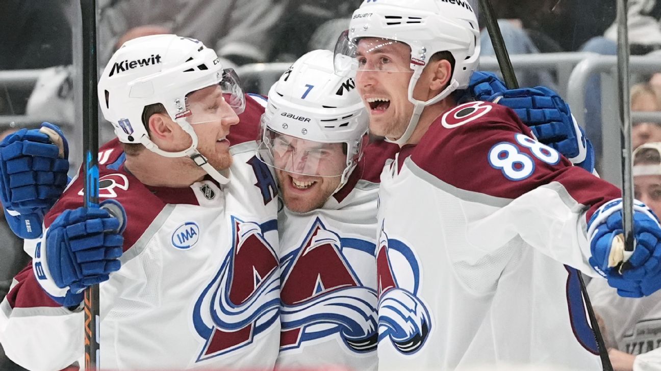 Colorado Avalanche complete sweep of Los Angeles Kings