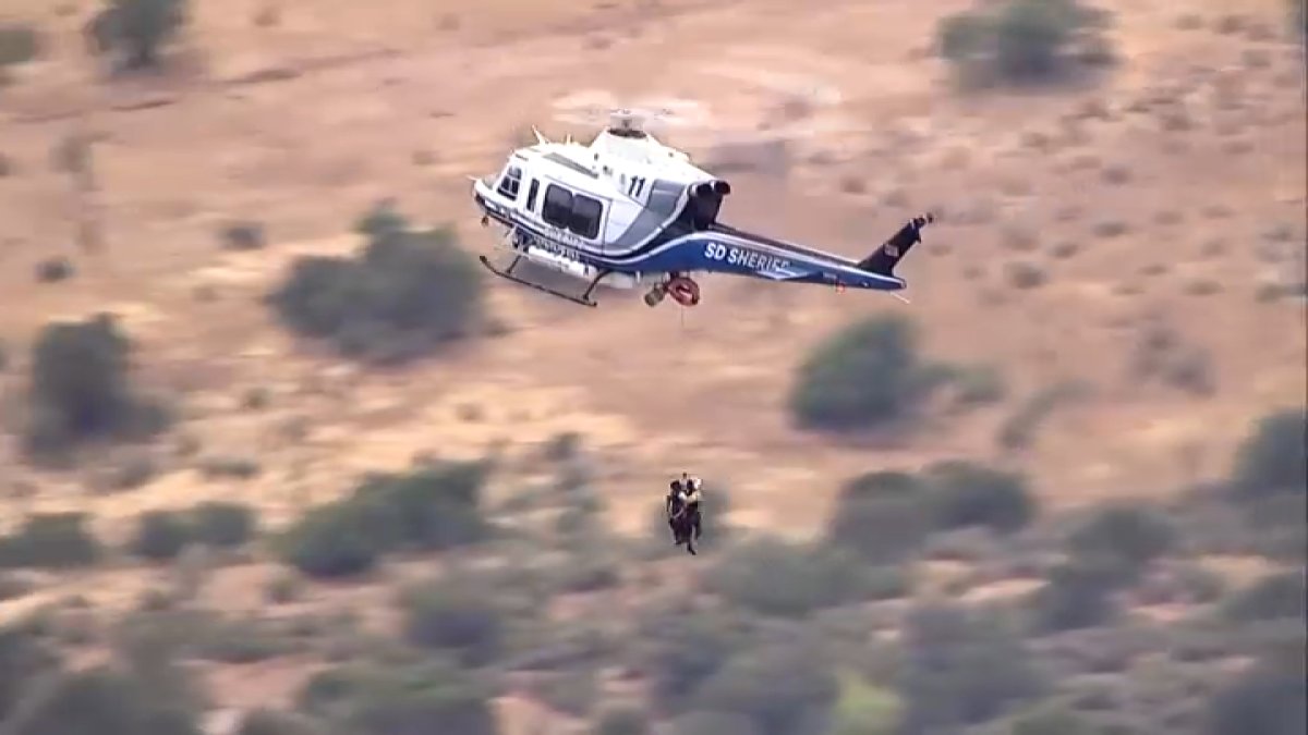 SD Sheriff’s chopper rescues three climbers stuck on El Capitan – NBC 7 San Diego