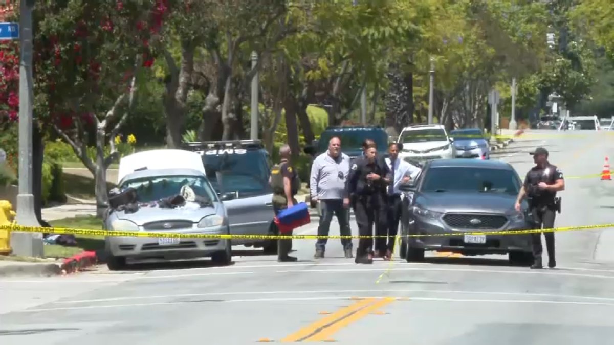 Gunshot victim found in trunk during traffic stop in San Marino – NBC Los Angeles