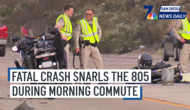 Fatal crash snarls the 805 for morning commute