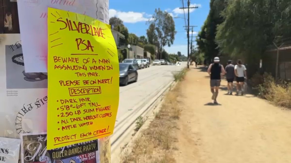 Warnings posted at Silver Lake Reservoir after man gropes 3 women – NBC Los Angeles