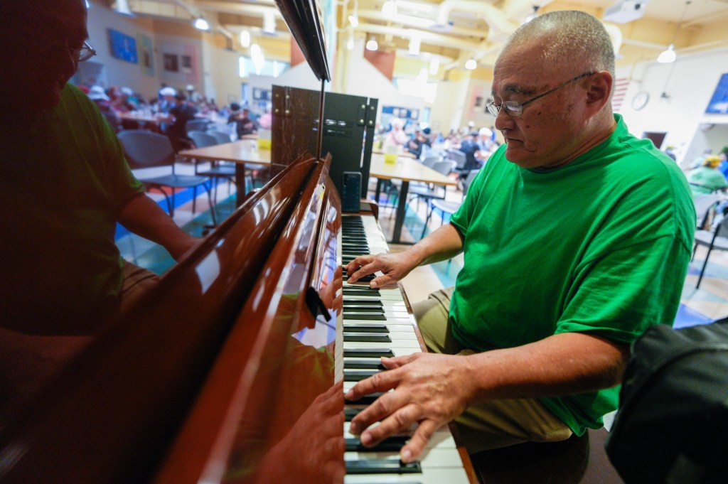 Homeless at 66. Advocate at 68. Meet San Diego’s piano man. – San Diego Union-Tribune