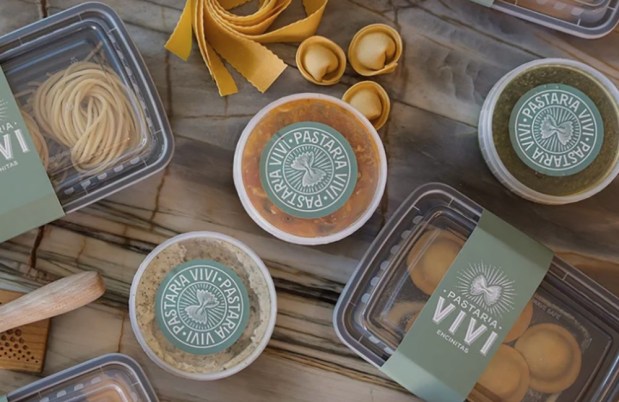 A selection of handmade pastas and sauces from Pastaria Vivi, which will open April 11 in Encinitas. (Brynn Smith)