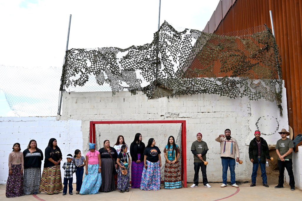 Tecate border wall construction blasts into Kumeyaay sacred mountain. ‘It’s like a church to us.’ – San Diego Union-Tribune