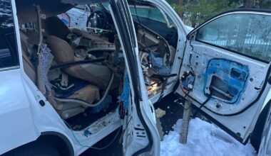 Lake Tahoe bear damages vehicle after becoming trapped inside