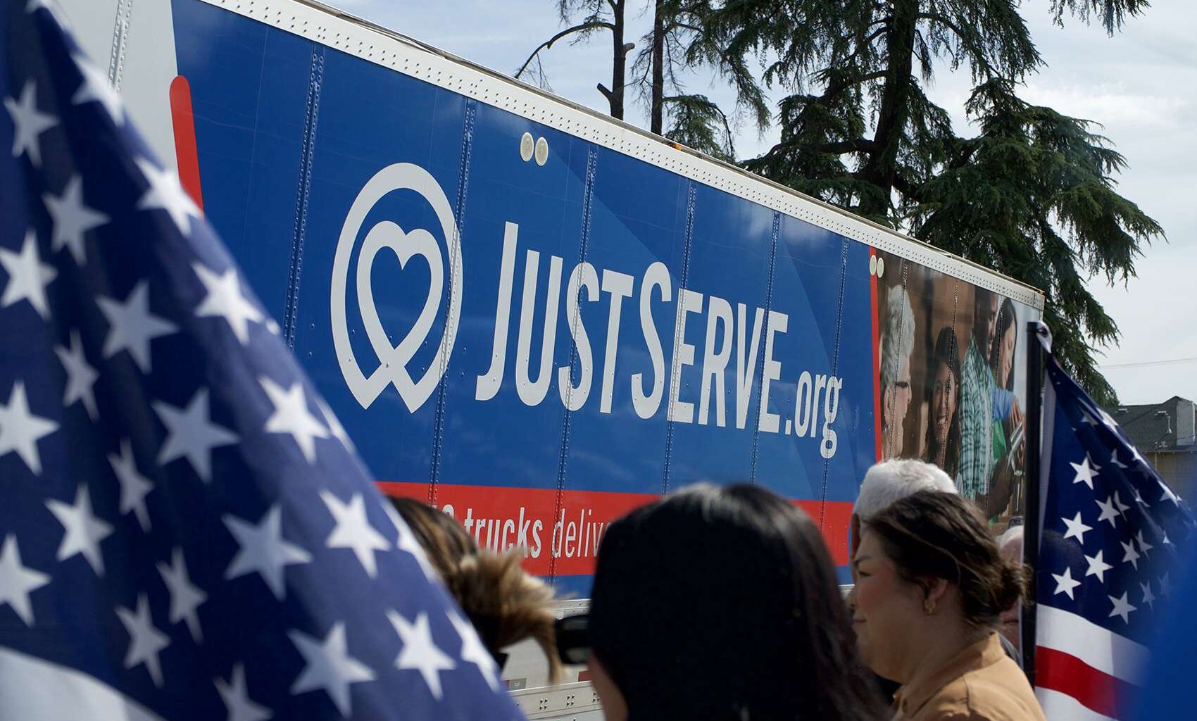 Local charities celebrate a truckload of donations