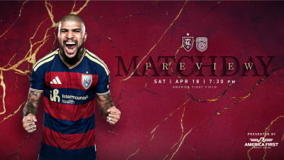 Real Salt Lake Return Home Saturday to Host West Power San Diego FC