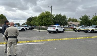 Heavy police presence blocks Knotts Street area in East Bakersfield