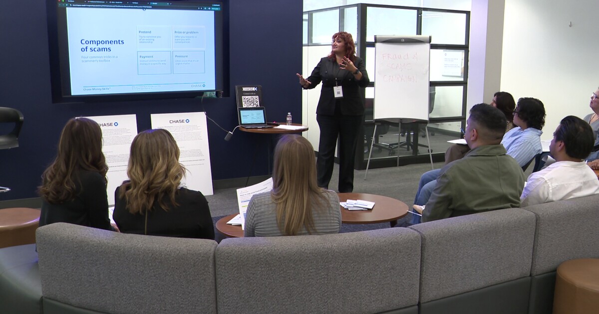 Bakersfield police and Chase Bank host free fraud prevention workshop