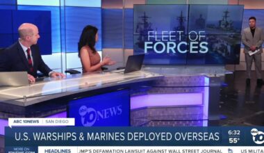 San Diego-Based warships deployed as U.S. ramps up pressure on Iran