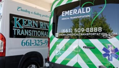 What are medical transport companies required to do after drop-off?